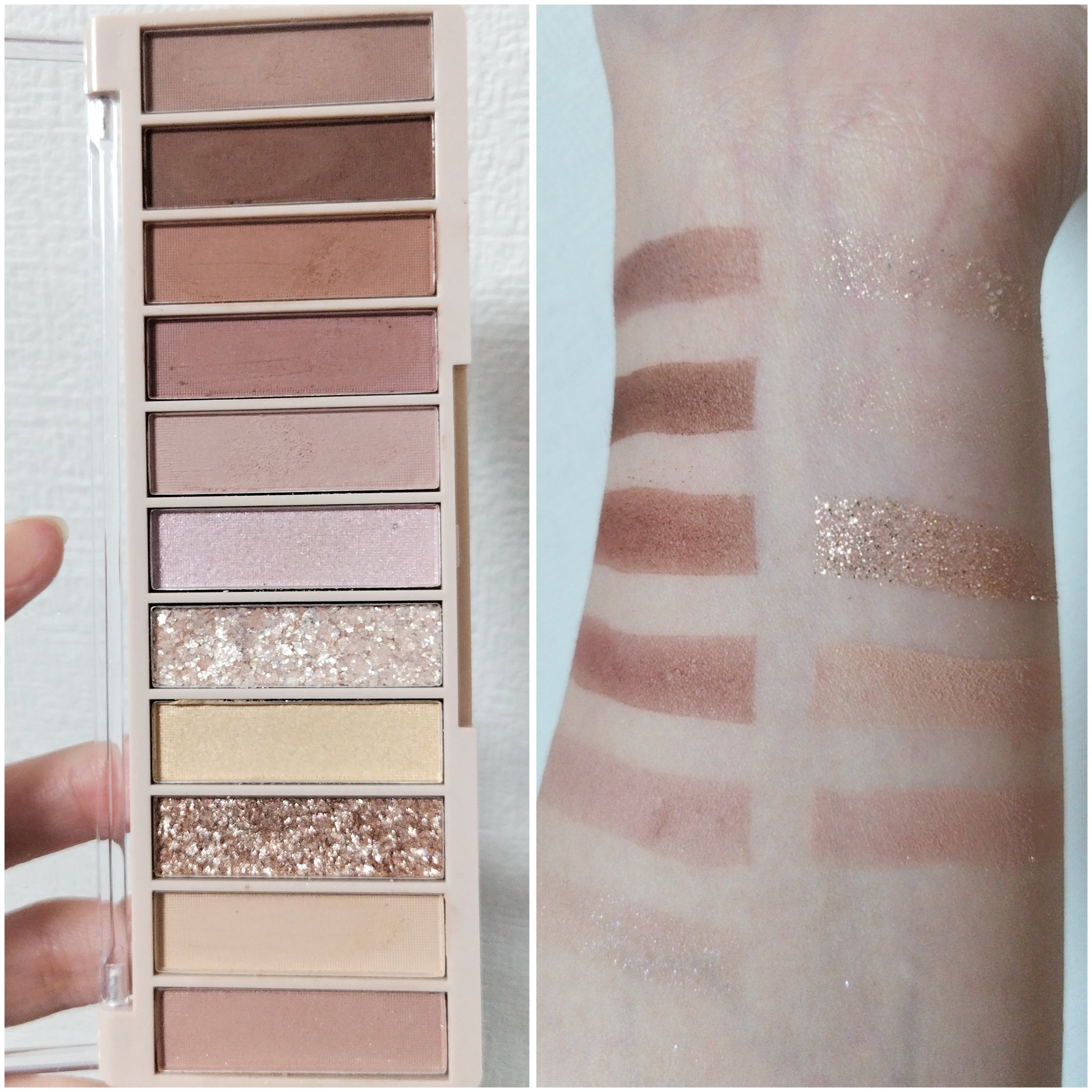 アイシャドウパレット/coou/アイシャドウパレットを使ったクチコミ（2枚目）