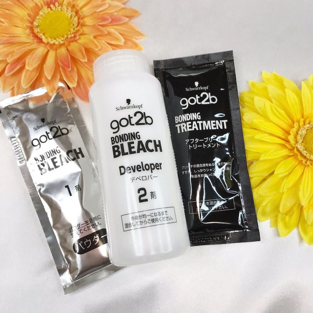 ボンディング・ブリーチ/got2b/ブリーチ剤を使ったクチコミ(4枚目)