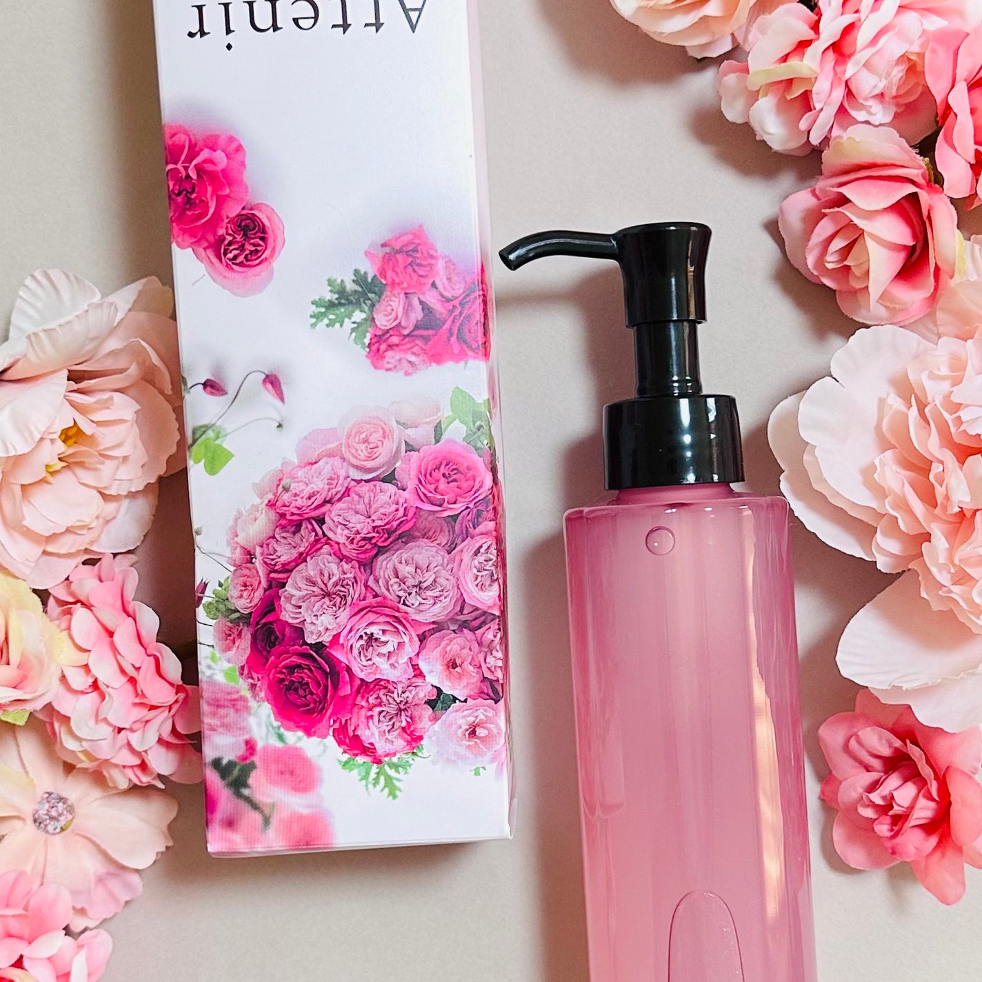 スキンクリア クレンズ オイル アロマタイプ ブーケ ド ローズ /アテニア/オイルクレンジングを使ったクチコミ(3枚目)