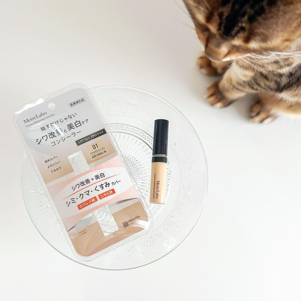モイストラボ エッセンス薬用美白コンシーラー/Moist Labo/リキッドコンシーラーを使ったクチコミ(1枚目)