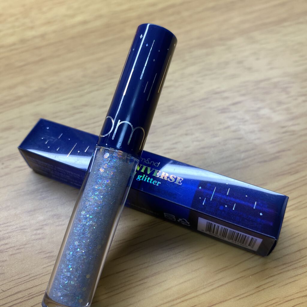 リキッド グリッター シャドウ/rom&nd/グリッターを使ったクチコミ（2枚目）