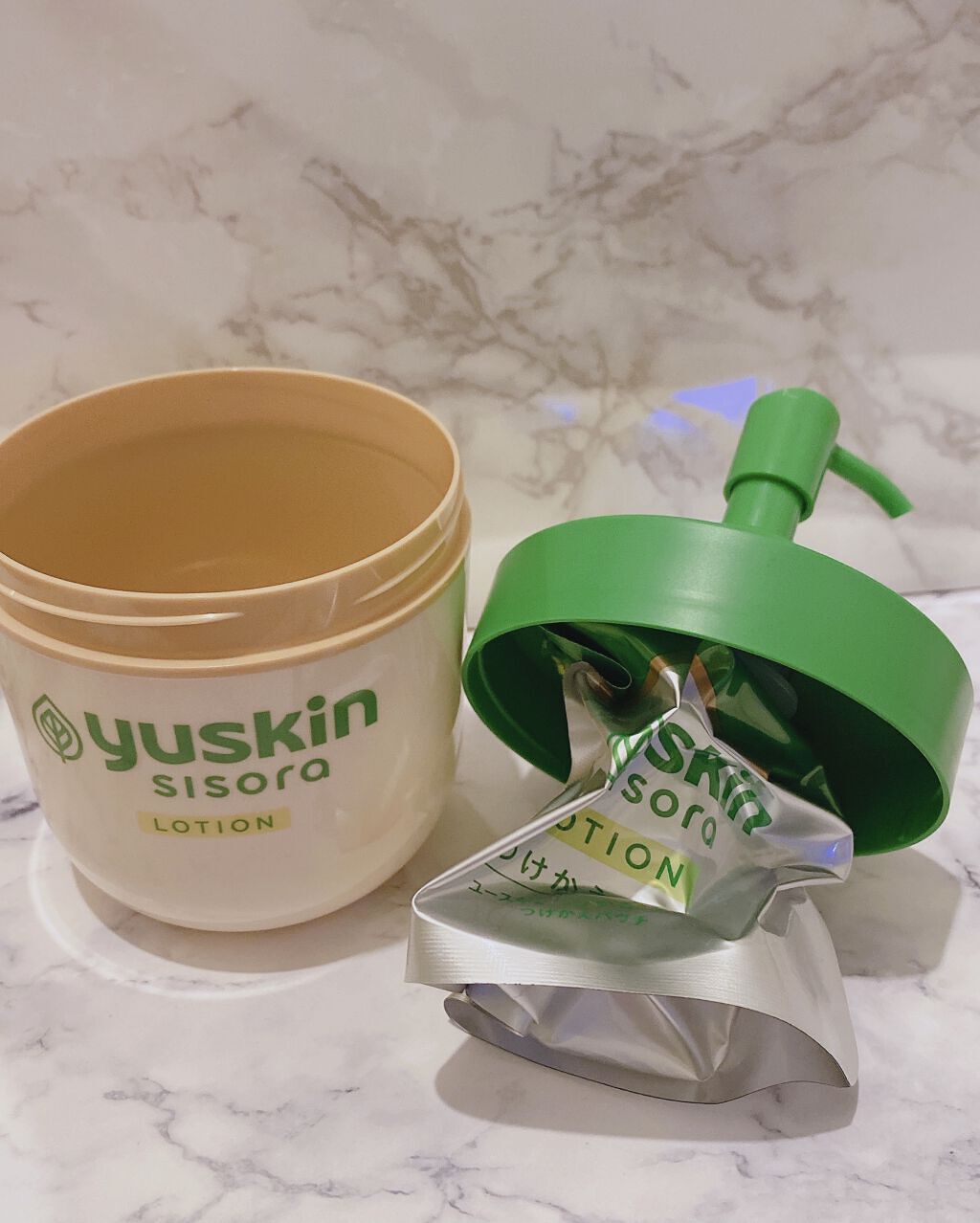 ユースキンシソラ ローション ポンプ（170ml）/ユースキン/ボディローションを使ったクチコミ（2枚目）