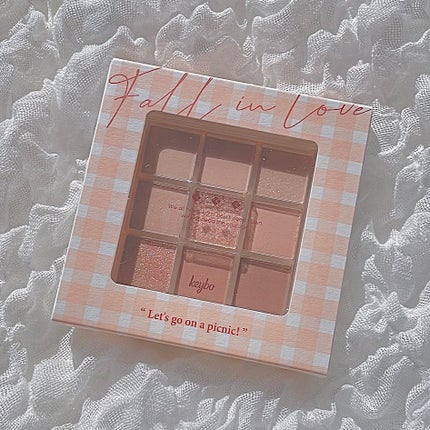KEYBO FALL IN LOVE SHADOW PALETTE/keybo/アイシャドウパレットを使ったクチコミ(6枚目)