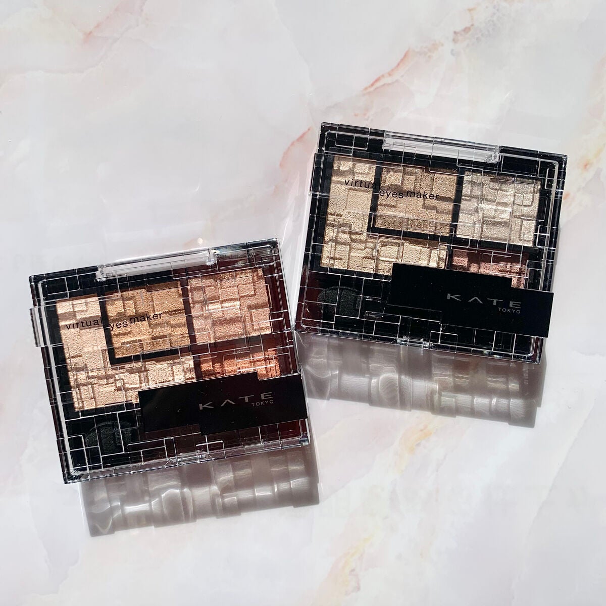 バーチャルアイズメイカー/KATE/アイシャドウパレットを使ったクチコミ(8枚目)