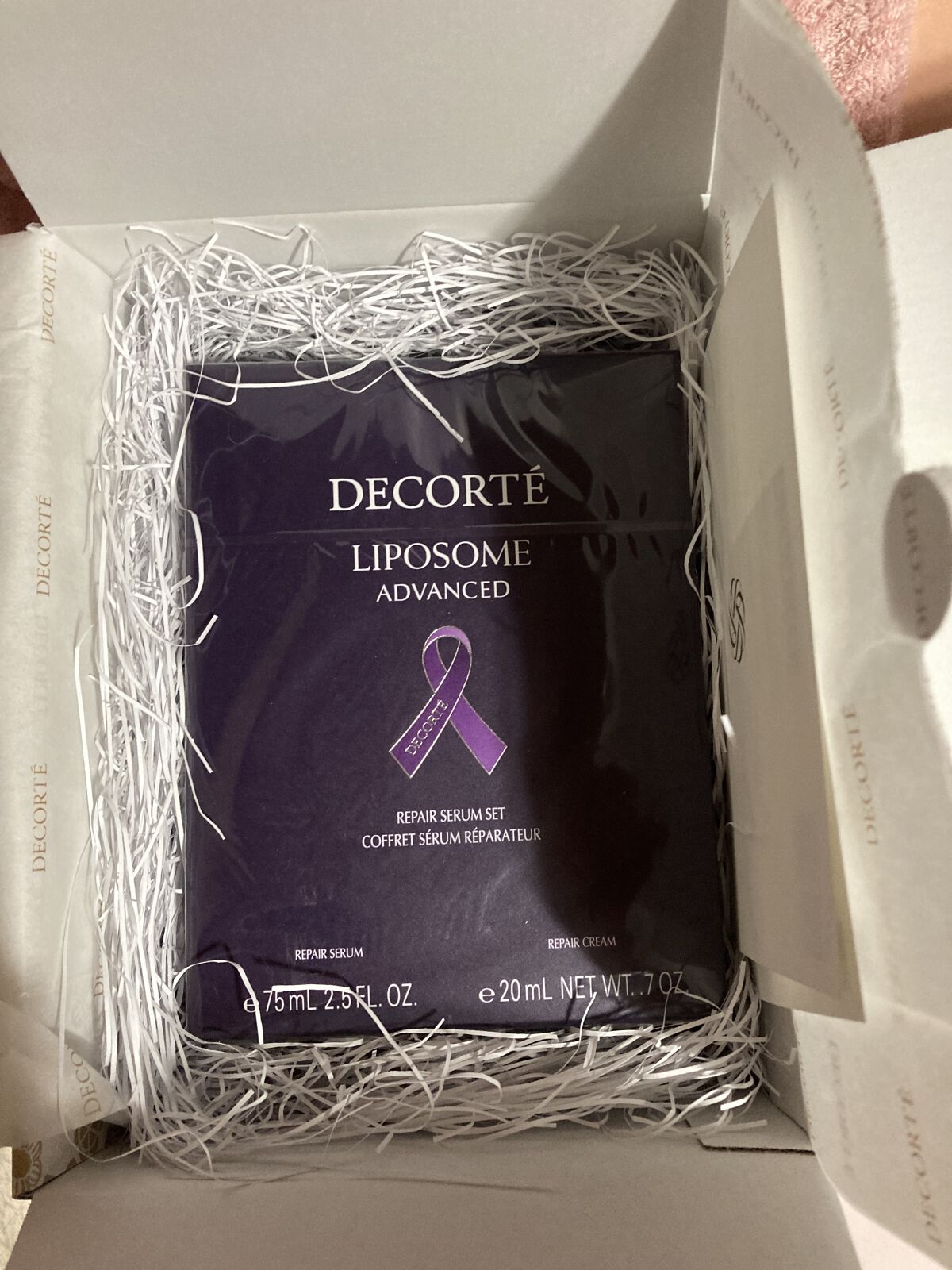 リポソーム アドバンスト　リペアクリーム/DECORTÉ/フェイスクリームを使ったクチコミ（1枚目）