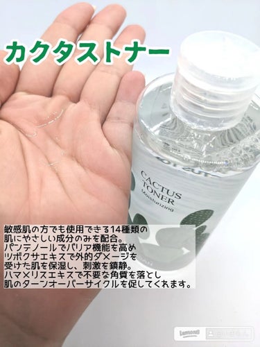 カクタストナーパッド/YADAH/拭き取り化粧水を使ったクチコミ（4枚目）
