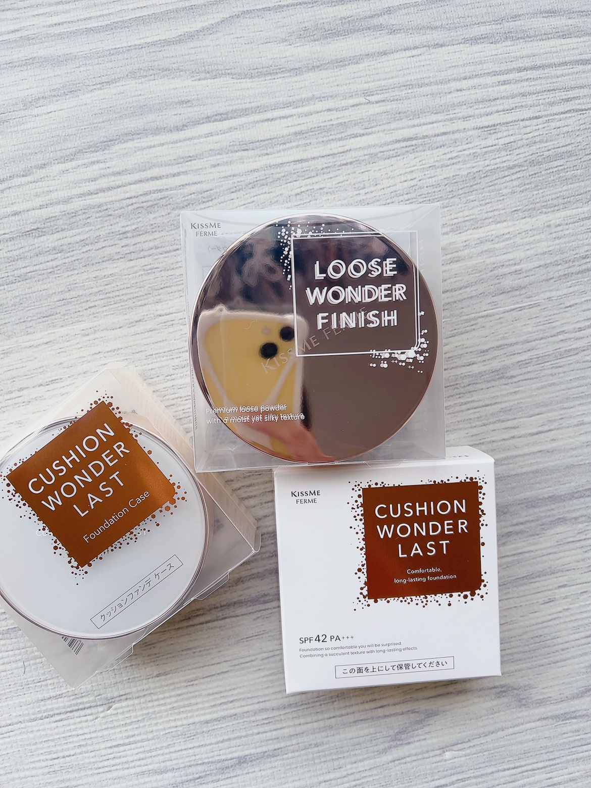 キスミー フェルム ルースワンダーフィニッシュＳＰ/キスミー フェルム/ルースパウダーを使ったクチコミ（1枚目）