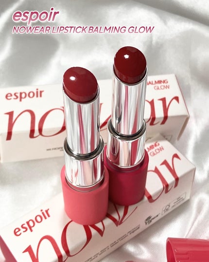 ノーウェアリップスティック バーミンググロー/espoir/口紅を使ったクチコミ(3枚目)