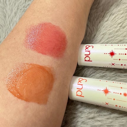 アンドバイロムアンド グラッシーボムティント/&nd by rom&nd/リップティントを使ったクチコミ(3枚目)