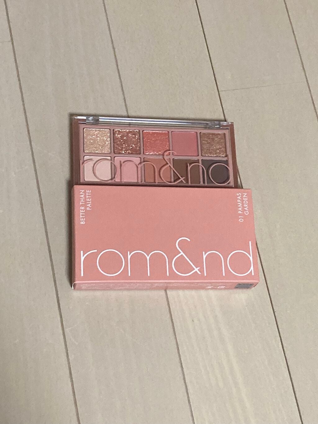 ベターザンパレット/rom&nd/アイシャドウパレットを使ったクチコミ(3枚目)