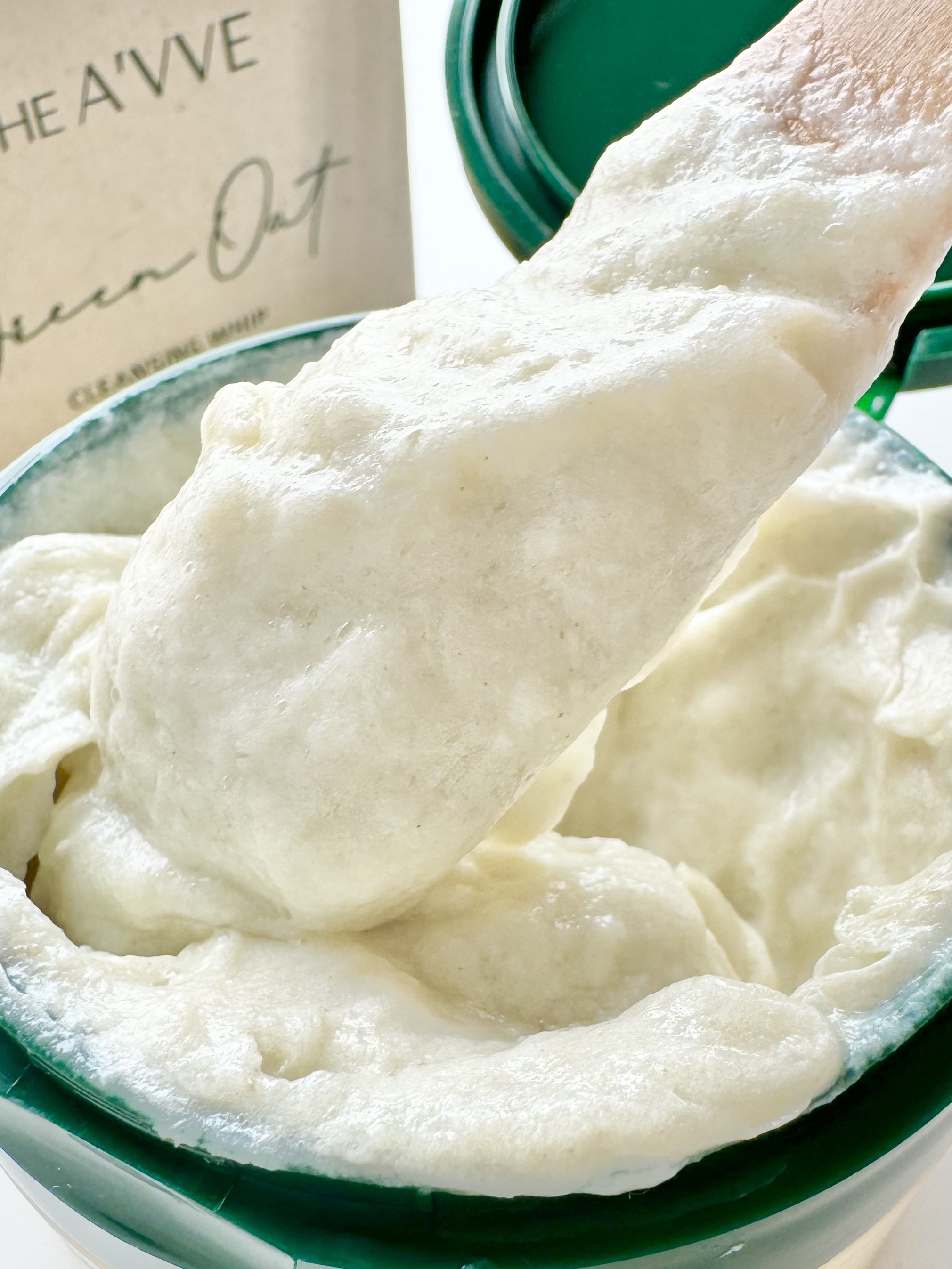 グリーンオートクレンジングホイップ/THE A'VVE/その他洗顔料を使ったクチコミ（3枚目）