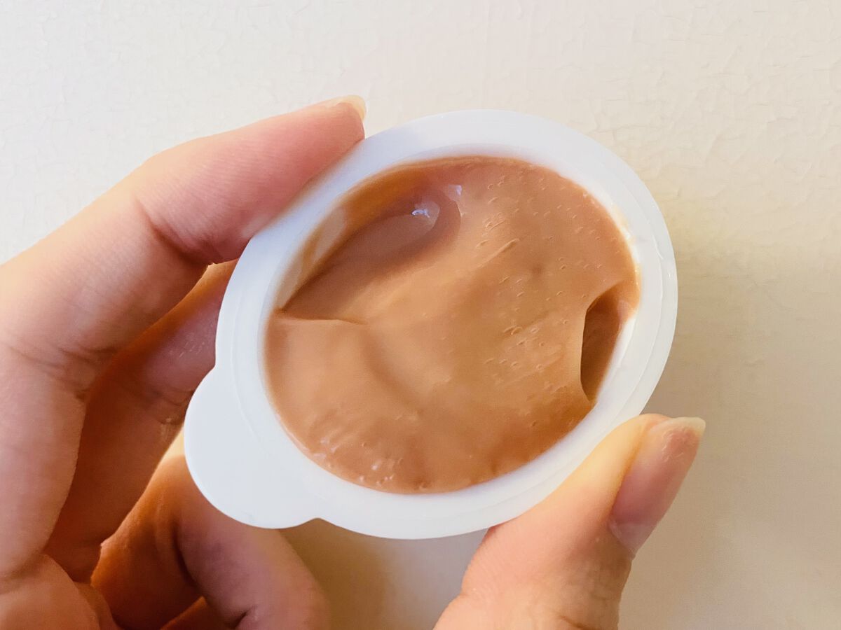 パンテーンマカロン ヘアマスク 色つやリッチ １個入り/パンテーン/ヘアマスク・ヘアパックを使ったクチコミ（3枚目）