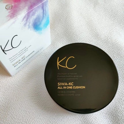 SIWA-KC オールインワンクッション/ハーブ健康本舗/クッションファンデーションを使ったクチコミ(1枚目)