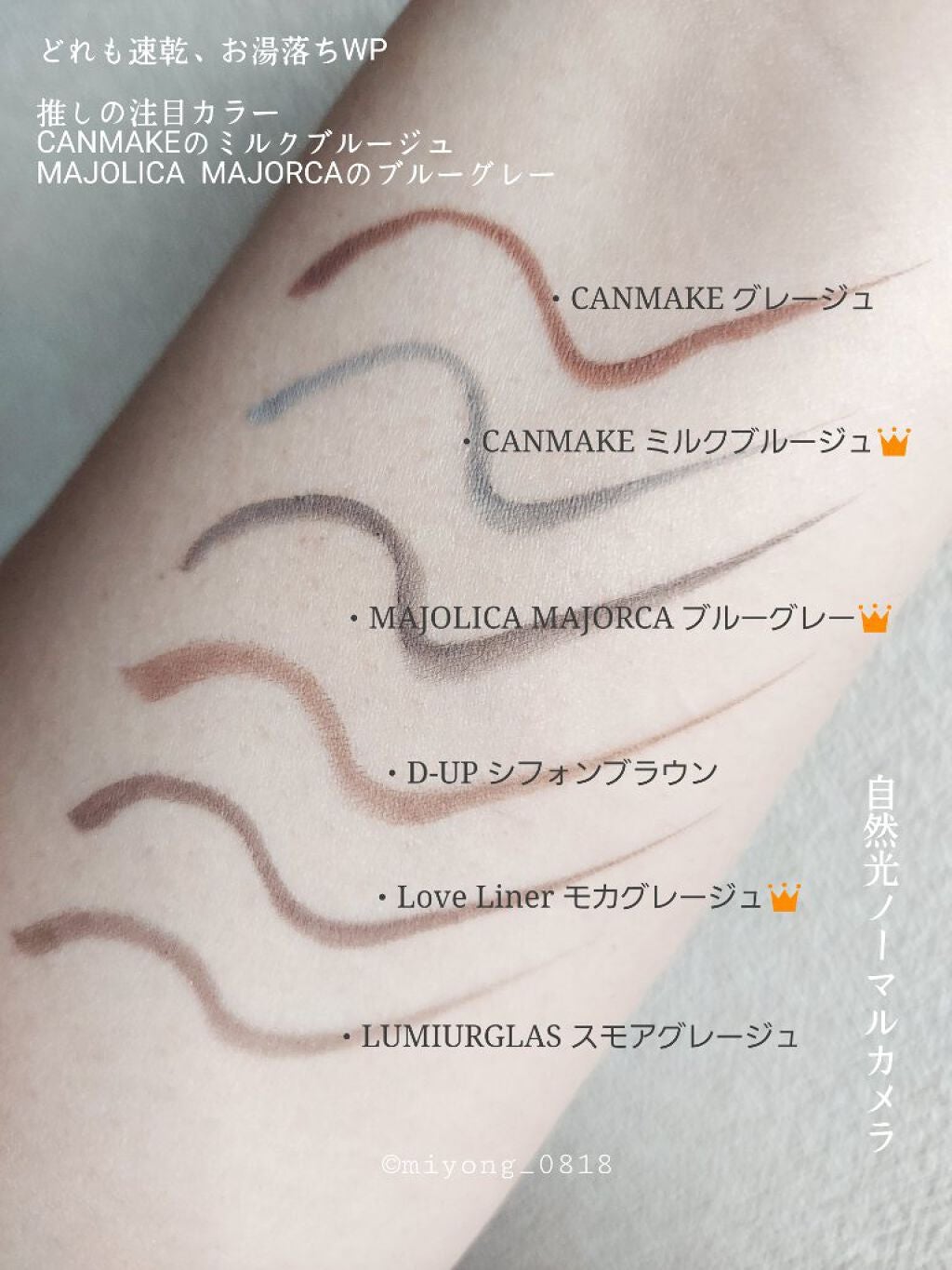 ラスティングリキッドライナー/キャンメイク/リキッドアイライナーを使ったクチコミ(3枚目)