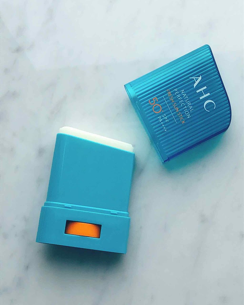  ナチュラルパーフェクションフレッシュサンスティック/AHC/日焼け止めスティックを使ったクチコミ（2枚目）