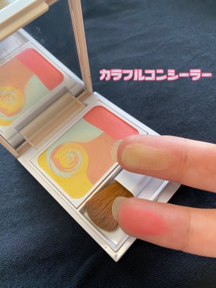 カラーブレンドパウダーコンシーラー/ディエム クルール/パウダーコンシーラーを使ったクチコミ(1枚目)