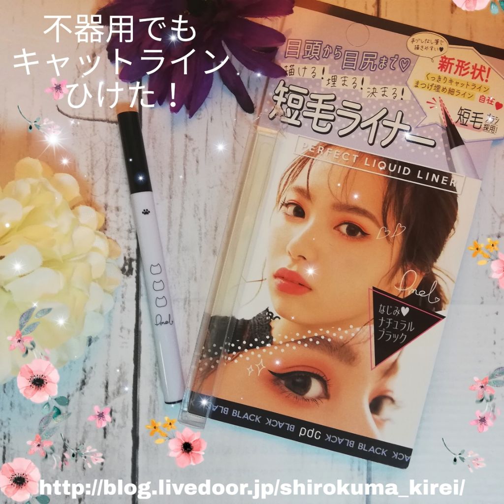 ピメル パーフェクトリキッドライナー/pdc/リキッドアイライナーを使ったクチコミ(1枚目)