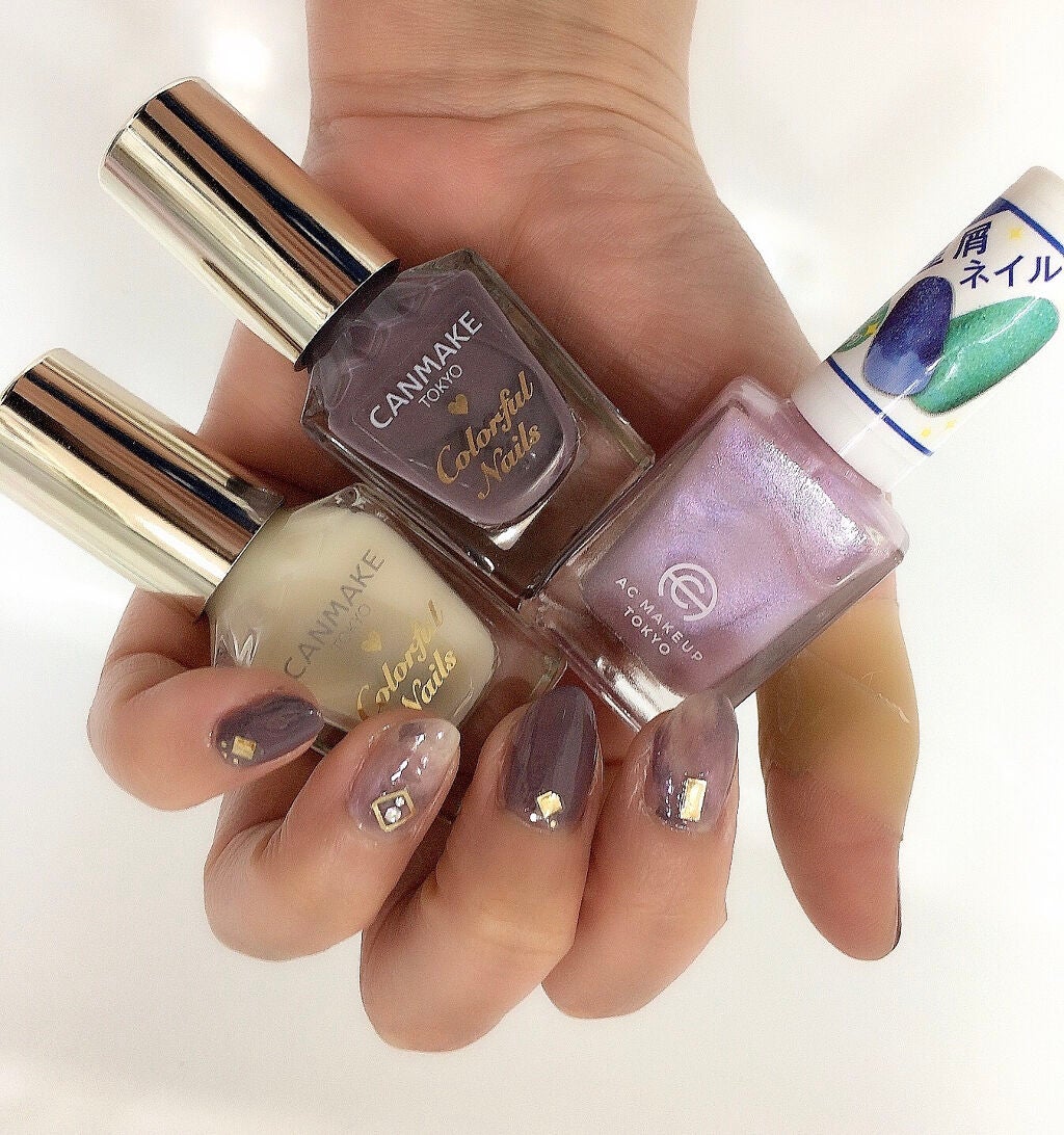 カラフルネイルズ/キャンメイク/マニキュアを使ったクチコミ(3枚目)