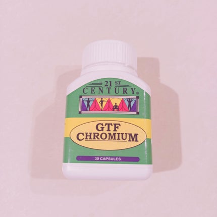 GTF CHROMIUM/21st Century/健康サプリメントを使ったクチコミ(1枚目)