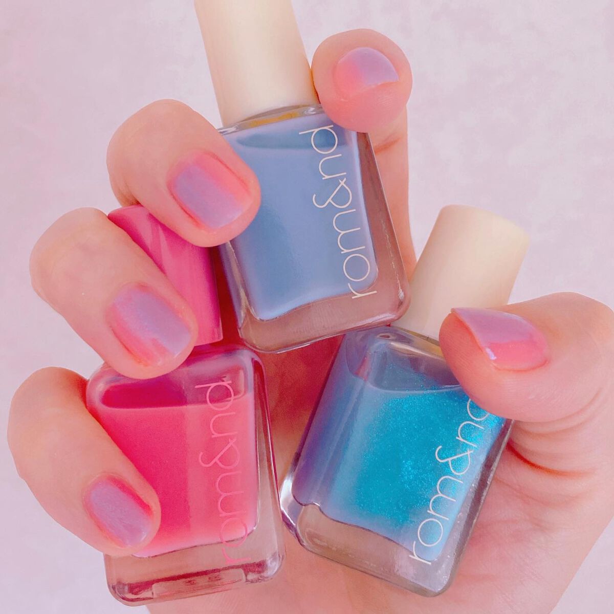 ムードペブルネイル/rom&nd/マニキュアを使ったクチコミ(4枚目)