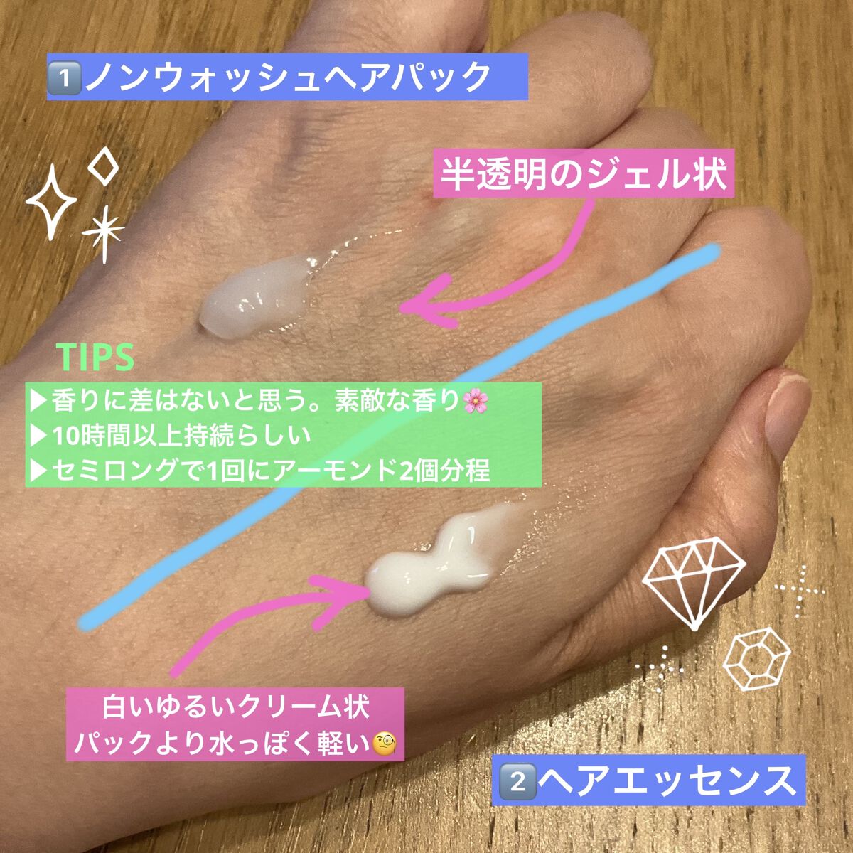 パフュームヘアエッセンス/JUL7ME/ヘアトリートメントを使ったクチコミ（2枚目）