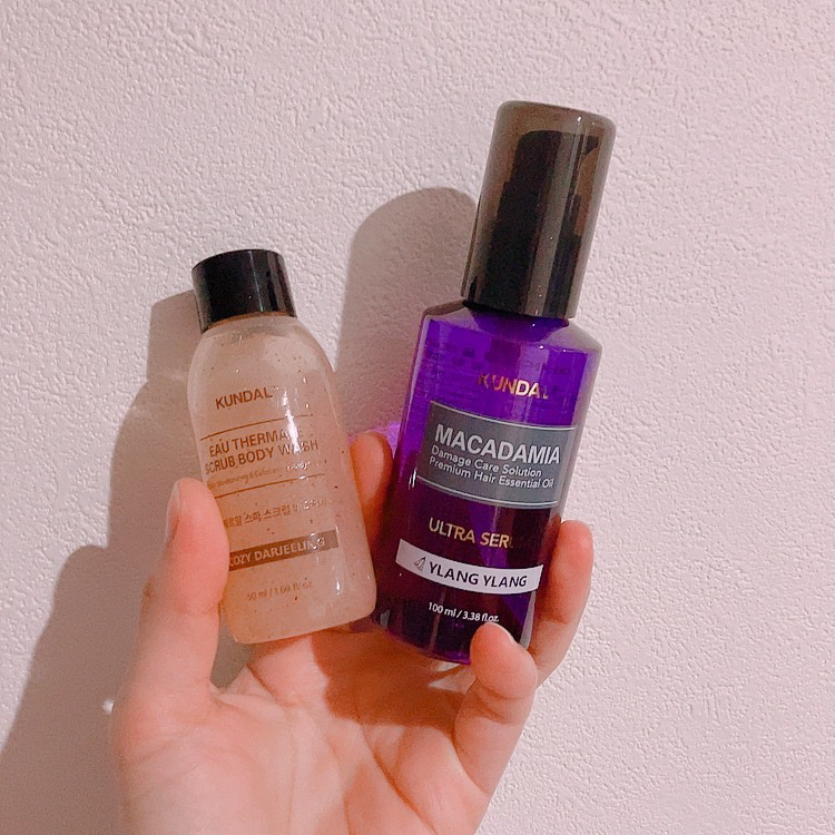 ハニー&マカデミアシャンプー／トリートメント  LA VIE EN RORE  /KUNDAL/市販シャンプーを使ったクチコミ（2枚目）