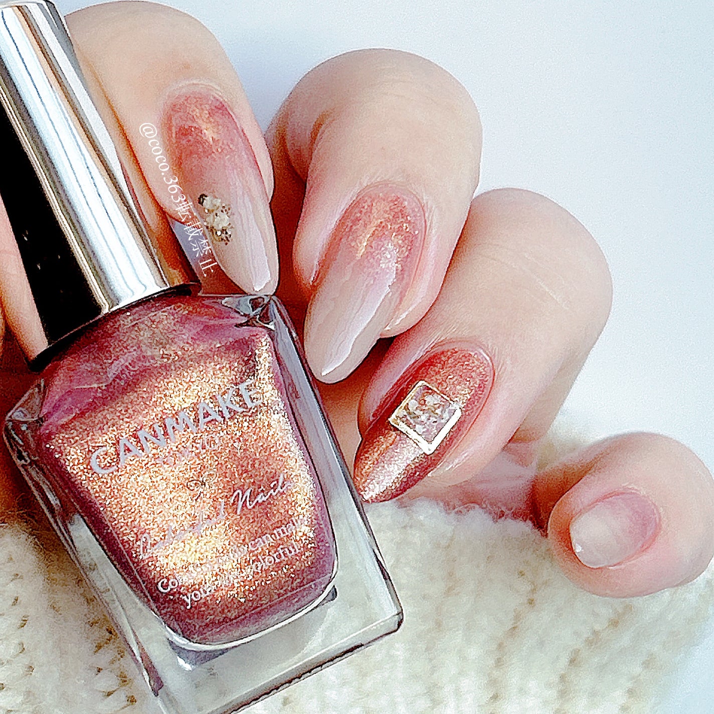 カラフルネイルズ/キャンメイク/マニキュアを使ったクチコミ(3枚目)