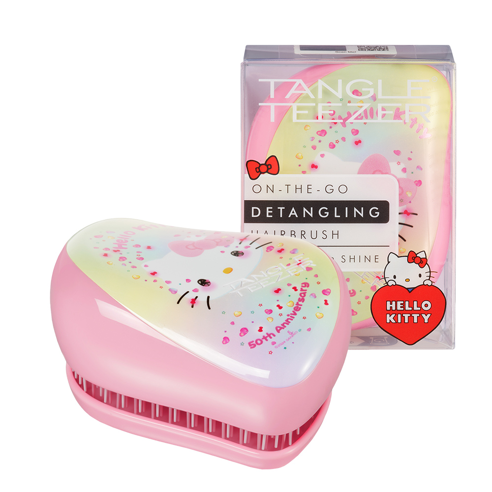 コンパクトスタイラー ハローキティ／50周年デザイン（パールピンク）