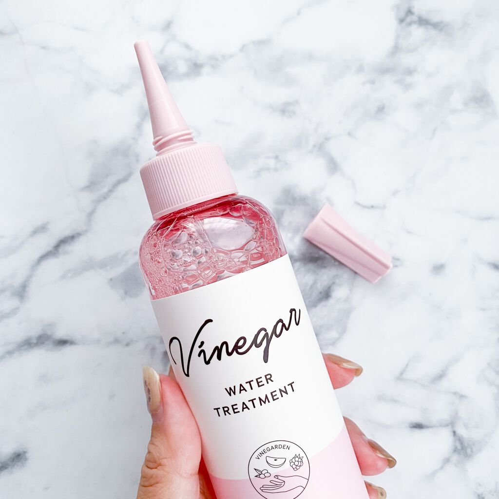 ウォータートリートメント/ビネガーデン/洗い流すヘアトリートメントを使ったクチコミ(2枚目)