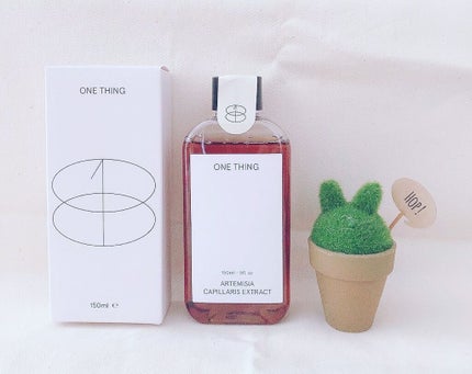 カワラヨモギ化粧水/ONE THING/化粧水を使ったクチコミ(1枚目)