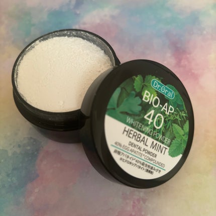 ホワイトニングパウダー ミント/Dr.Oral/歯磨き粉を使ったクチコミ(2枚目)