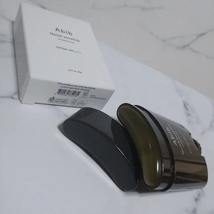 トーンアップ サンスティック シルキーバー/Abib /日焼け止め・UVケアを使ったクチコミ(1枚目)