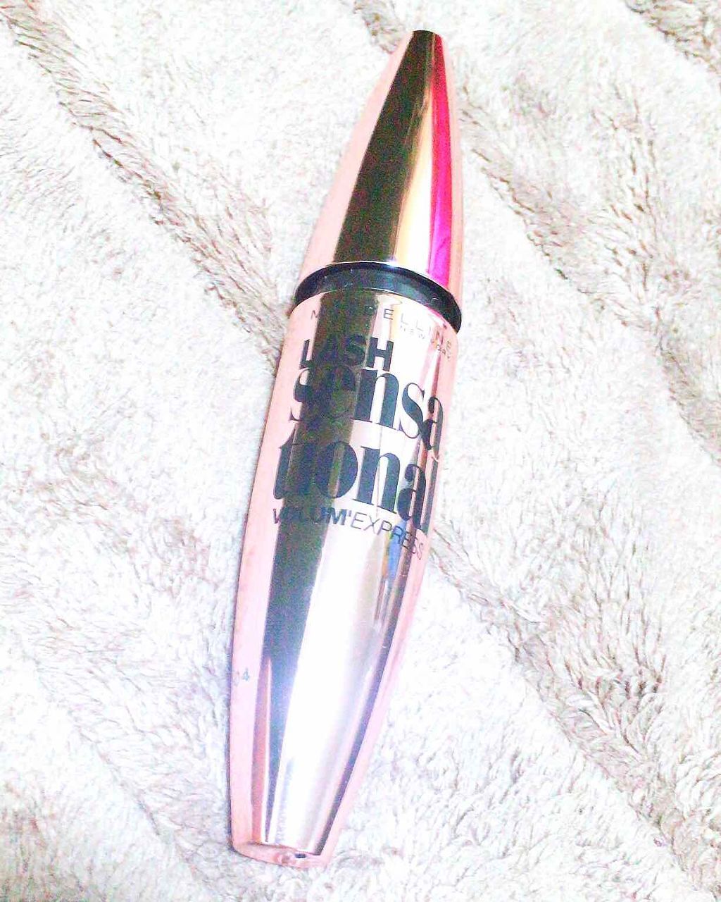 ボリューム エクスプレス ラッシュセンセーショナル 01 ブラック/MAYBELLINE NEW YORK/マスカラを使ったクチコミ（1枚目）