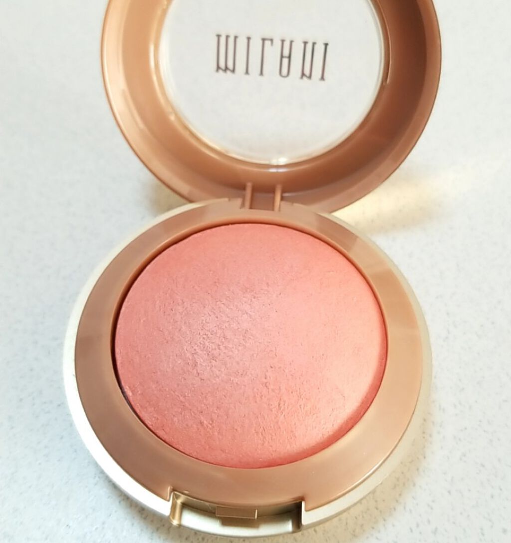 BAKED POWDER BLUSH/Milani Cosmetics/パウダーチークを使ったクチコミ（2枚目）
