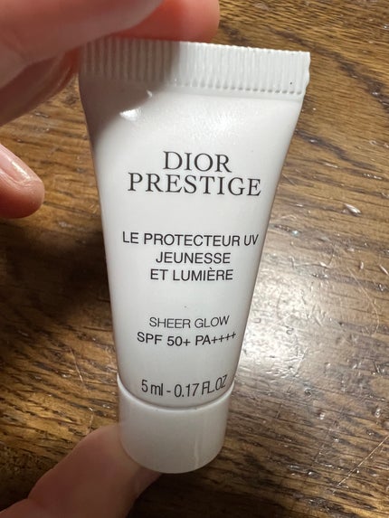 Dior プレステージ ホワイト ルプロテクター UV ルミエール シアーグロー 試してみた】Dior プレステージ ホワイト ル プロテクター UV