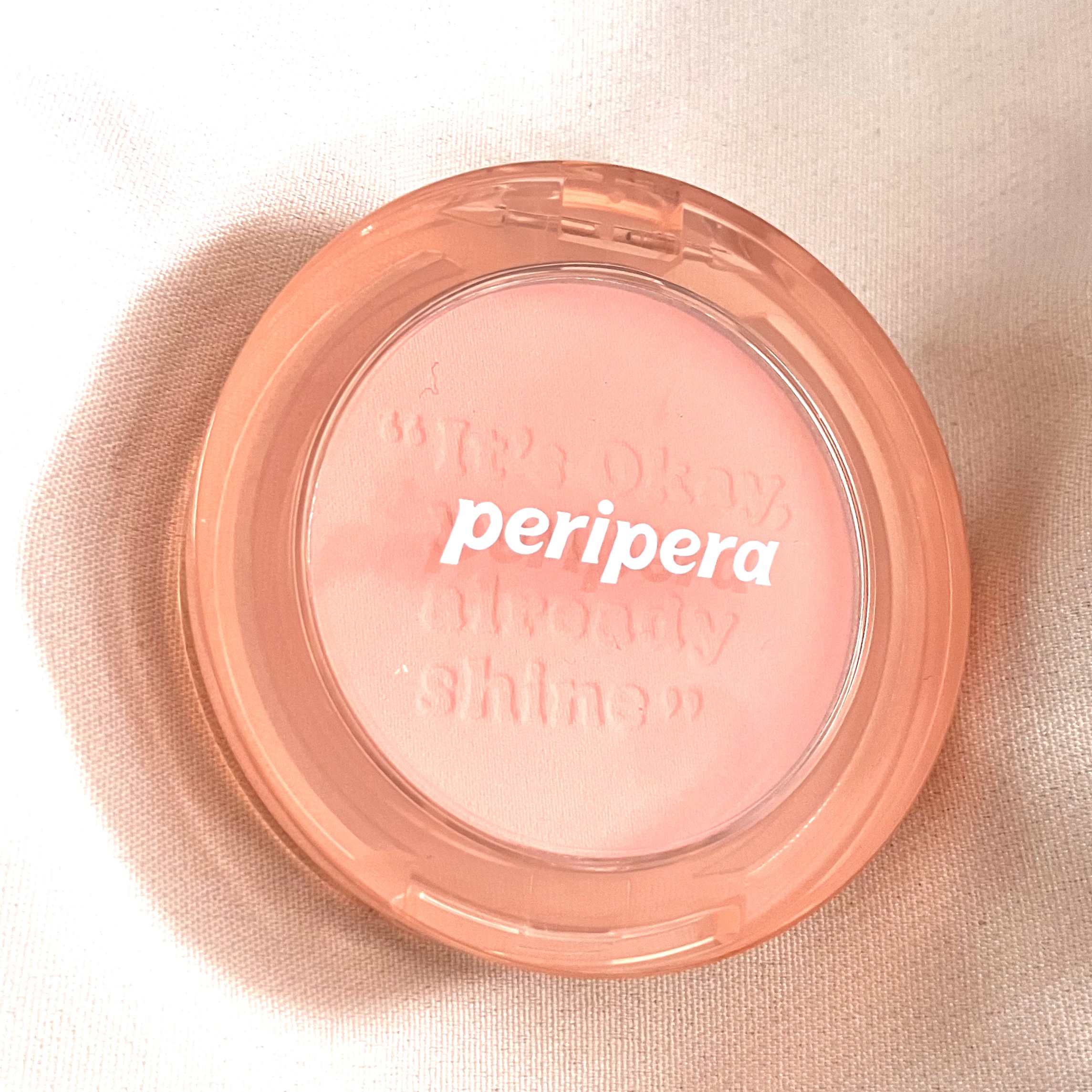 ピュア ブラッシュド サンシャイン チーク/PERIPERA/パウダーチークを使ったクチコミ（1枚目）