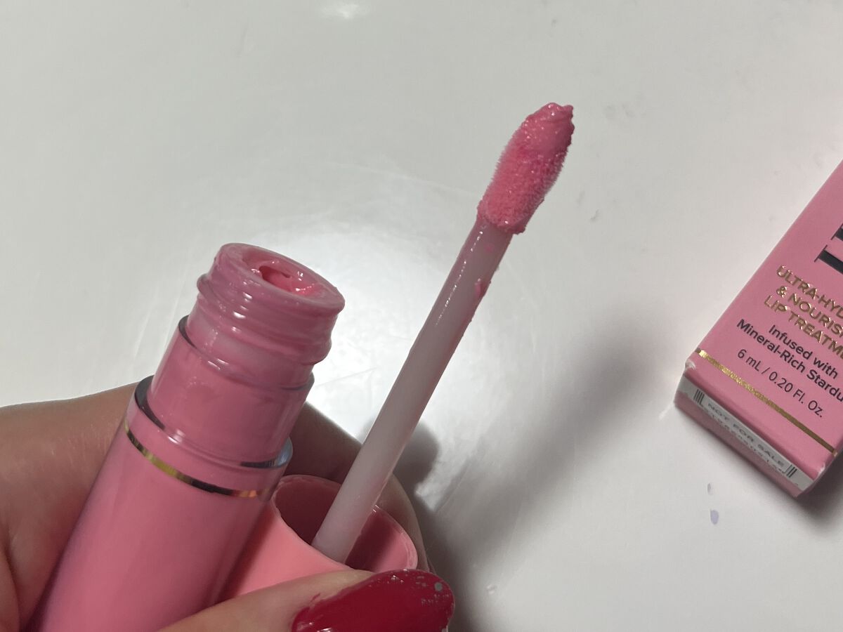 ～トゥー フェイスド ハングオーバー～ ピロー バーム リップ トリートメント ウォーターメロン キス/Too Faced/リップ美容液を使ったクチコミ（2枚目）