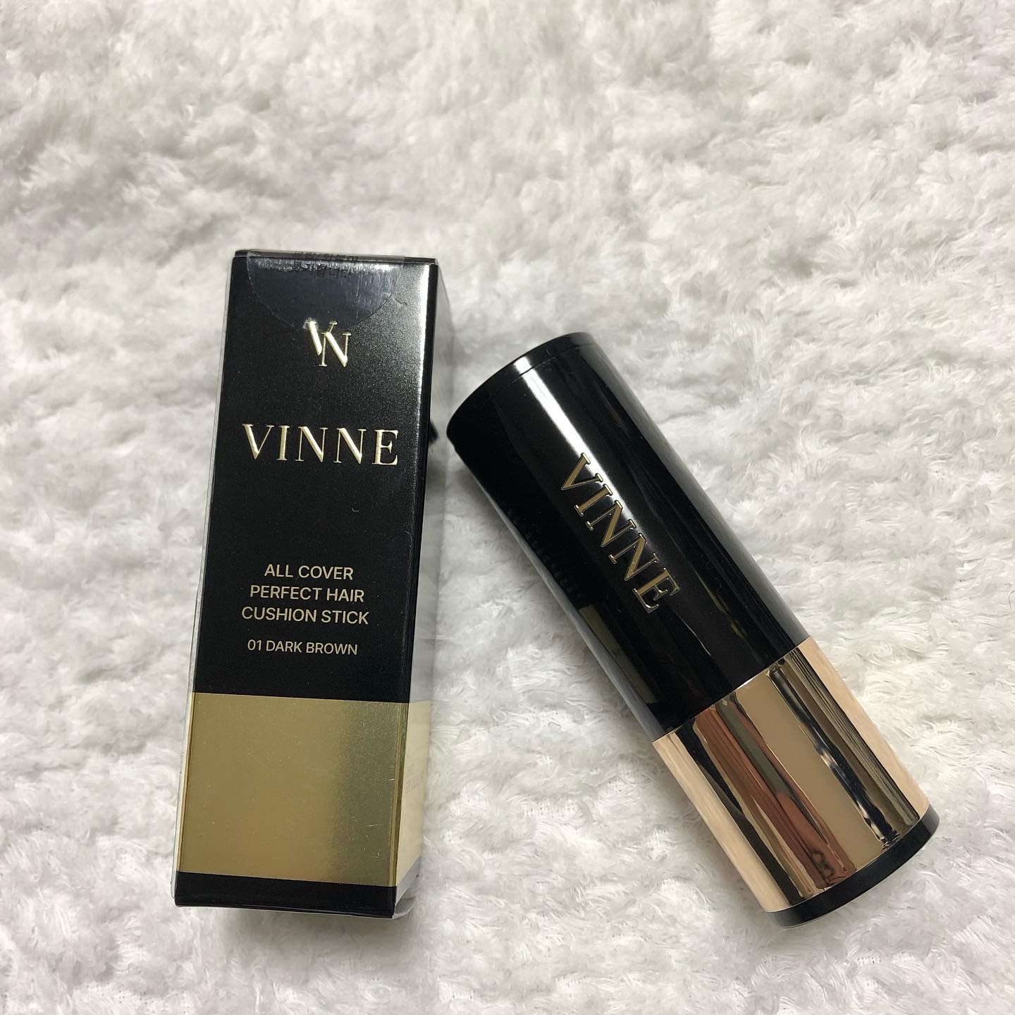 オールカバー パーフェクト ヘアクッション スティック/VINNE /ヘアカラーを使ったクチコミ（2枚目）