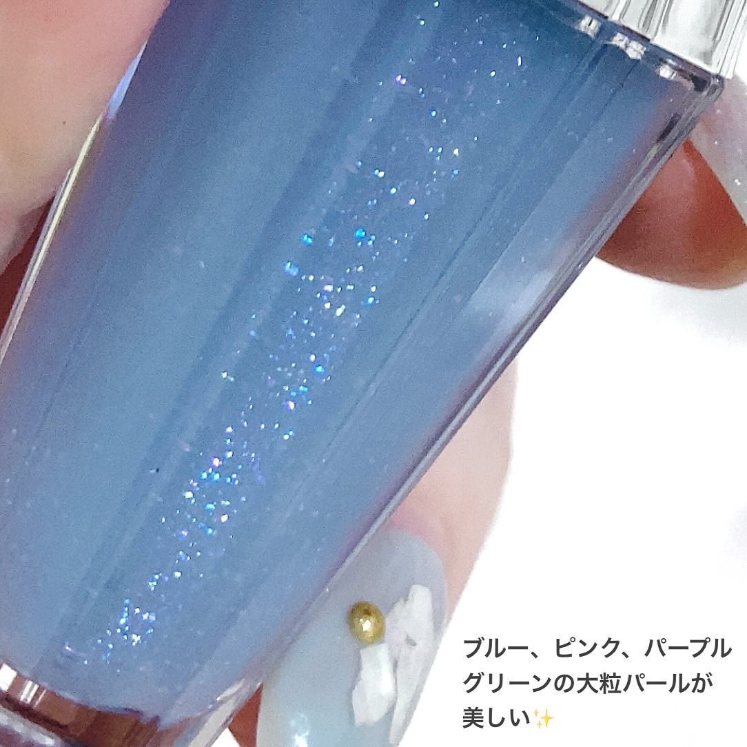 ジルスチュアート サムシングピュアブルー リップブーケ セラム/JILL STUART/リップ美容液を使ったクチコミ(3枚目)