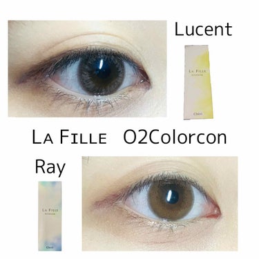 LA FILLE (ラ・フィーユ)/LA FILLE/カラーコンタクトレンズを使ったクチコミ（4枚目）