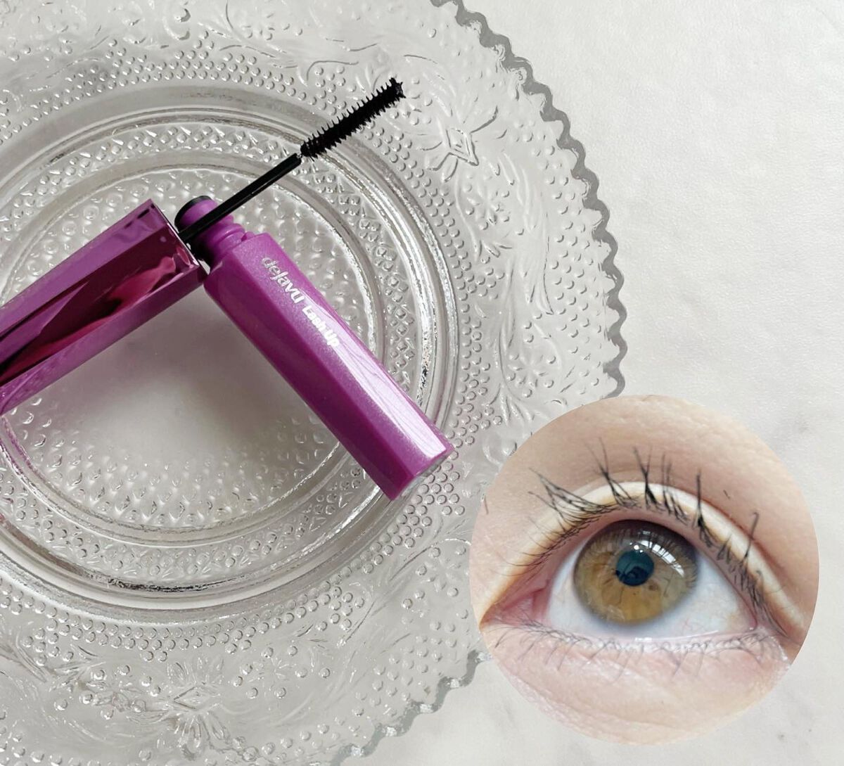 「塗るつけまつげ」自まつげ際立てタイプ/デジャヴュ/マスカラを使ったクチコミ（2枚目）