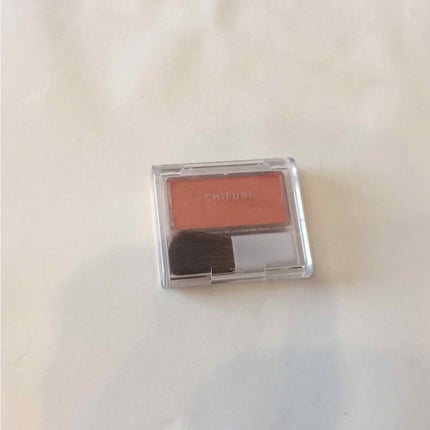 チーク カラー(ブラシ付)/ちふれ/パウダーチークを使ったクチコミ(1枚目)