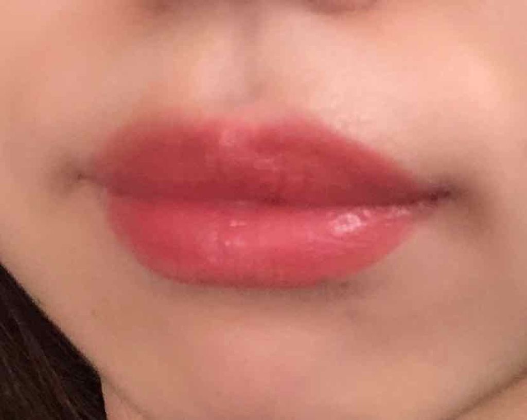 ラスティンググロスリップ/CEZANNE/口紅を使ったクチコミ(3枚目)