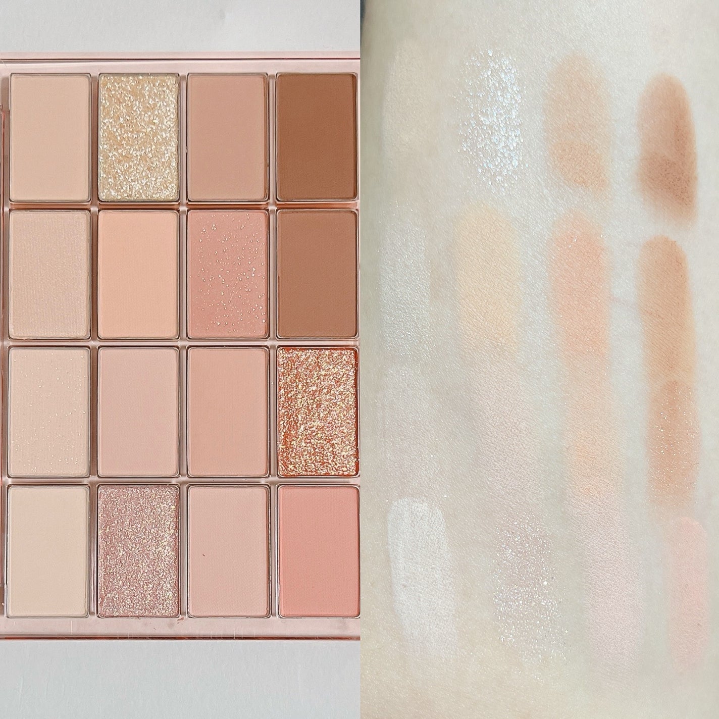 ソフトブラーリングアイパレット/wakemake/アイシャドウパレットを使ったクチコミ(3枚目)