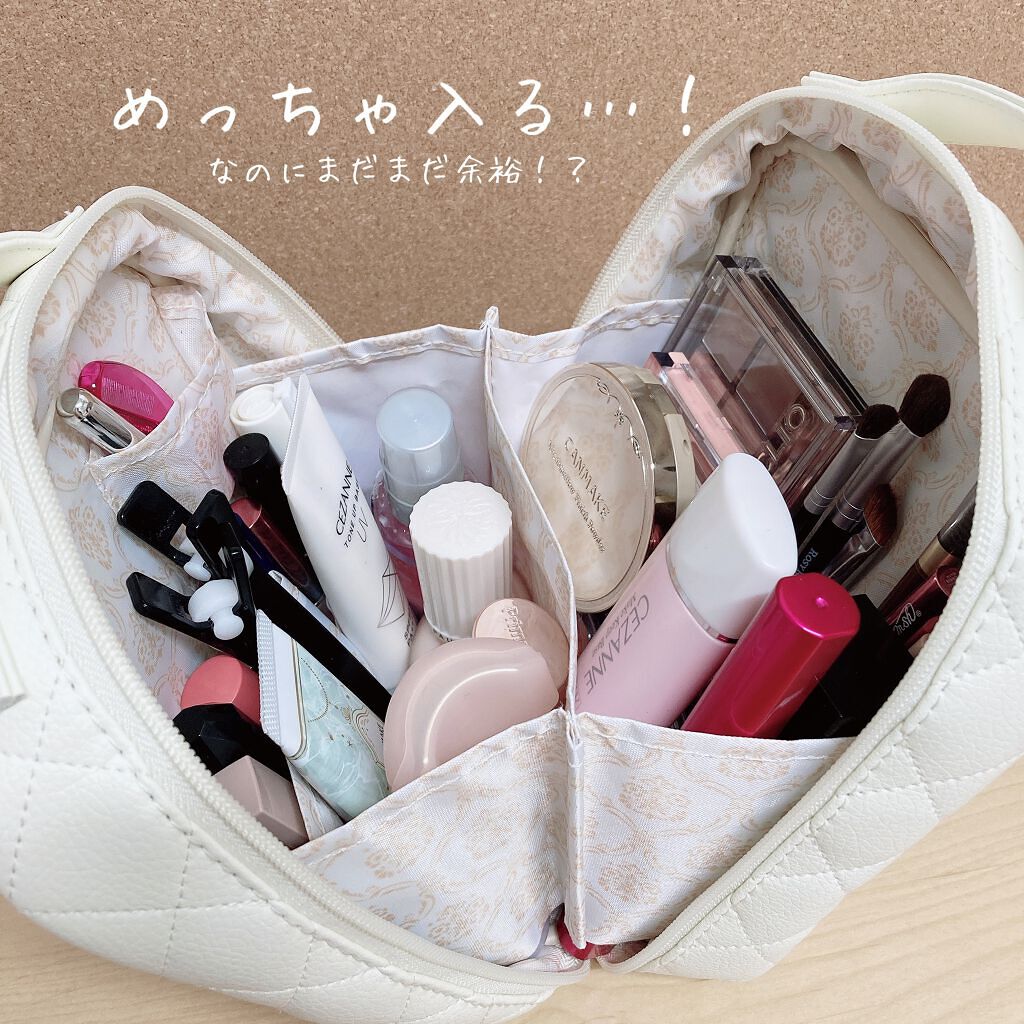 nanakoななこが本気で作ったleur charmeコスメポーチ/宝島社/化粧ポーチを使ったクチコミ(5枚目)