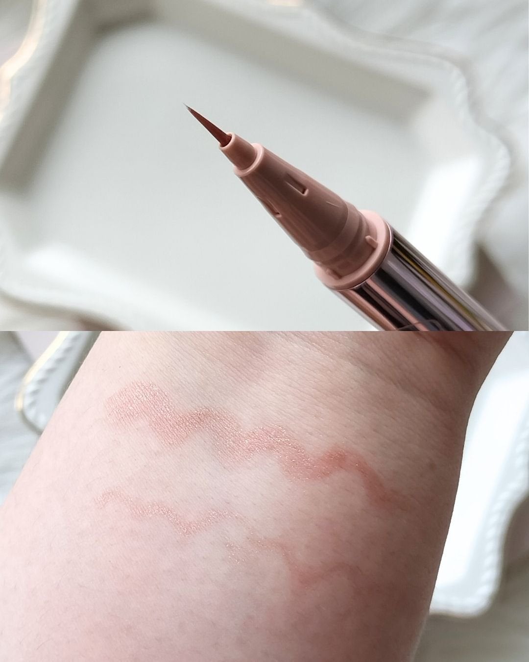 リキッドアイライナーR4 S ビジューグリッターコレクション/ラブ・ライナー/リキッドアイライナーを使ったクチコミ(3枚目)