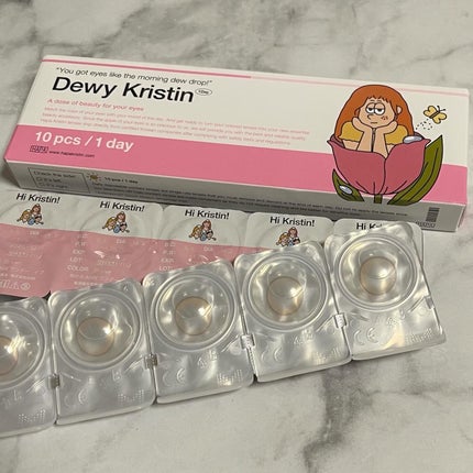 Dewy Kristin/Hapa kristin/カラーコンタクトレンズを使ったクチコミ(2枚目)