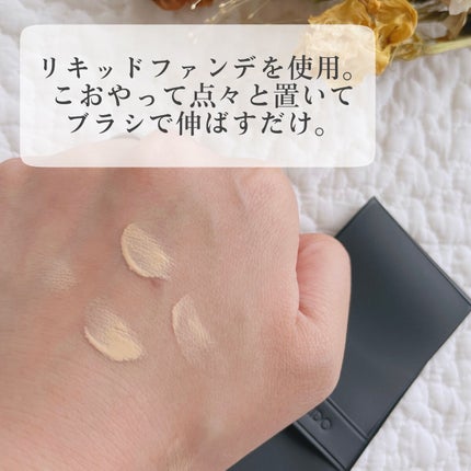 ファンデーション ブラシ 131 (専用ケース付き)/SHISEIDO/メイクブラシを使ったクチコミ(3枚目)