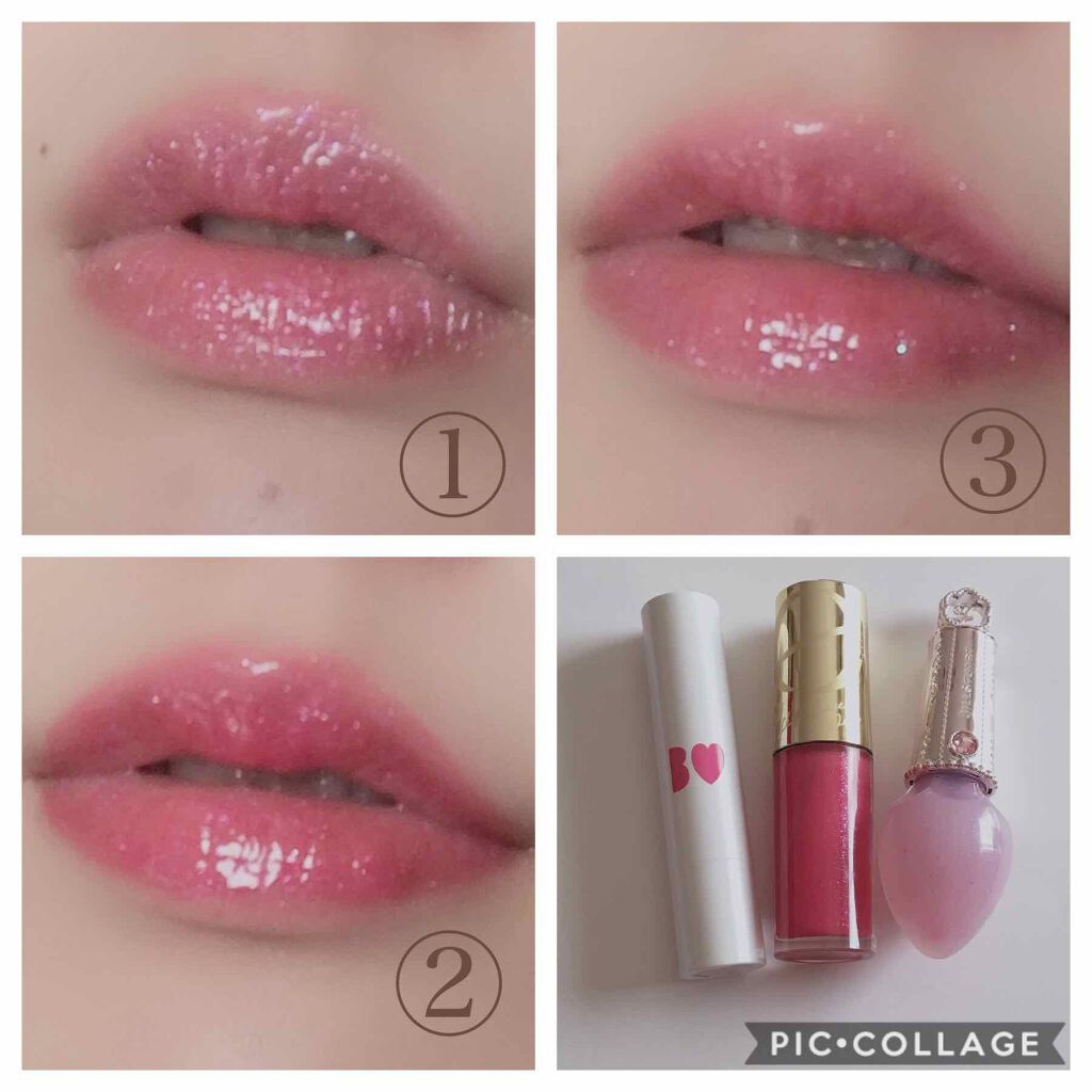 つやぷるリップR/b idol/口紅を使ったクチコミ（2枚目）