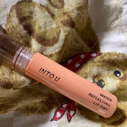 ウォーターリフレクティングリップティント/INTO U/リップティントを使ったクチコミ(1枚目)